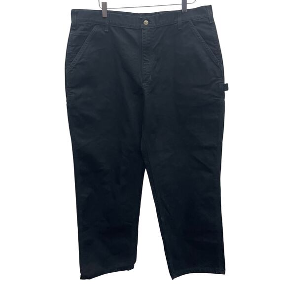 Carhartt Black Loose Fit Original Men’s Dungaree Work Jeans SZ 40 NWOT - Picture 1 of 12